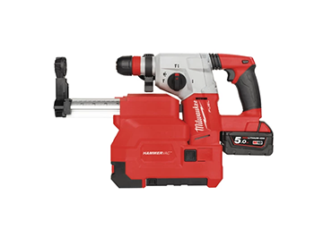 Product foto van Milwaukee boorhamer met stofafzuiging